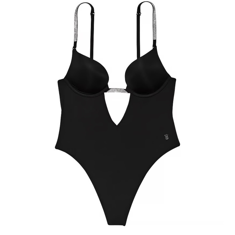 Victoria’s secret Plunge Convertible Shine Bodysuit